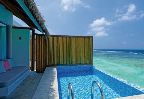 Pool direkt am Meer